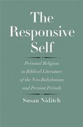 Responsive Self by Niditch, Susan