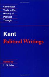 Political Writings by Kant, Immanuel