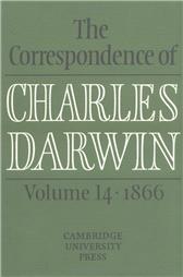 Correspondence of Charles Darwin, Vol. 14 by Darwin, Charles, et al.