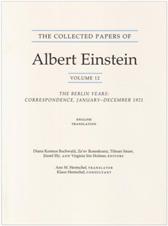 Correspondence, January-December 1921 Vol. 12 by Einstein, Albert