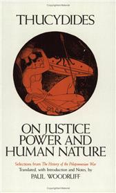 On Justice, Power, and Human Nature by Thucydides ; Woodruff, Paul