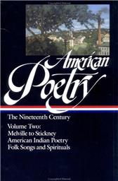 American Poetry: The Nineteenth Century Volume 2 by Hollander, John, ed.